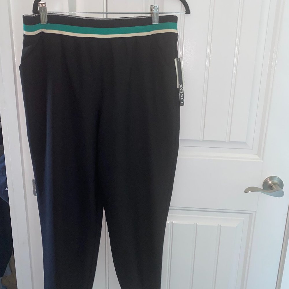 Black joggers